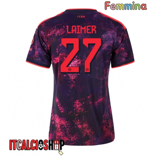 Bayern Munich Konrad Laimer #27 Terza Maglia Femmina 2026-27 Manica Corta